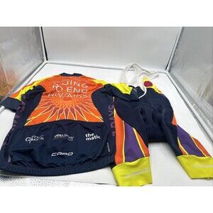 Capo Cycling Bib Shorts & Jersey Sz S Racing Team Made In Italy 2 PCs Set